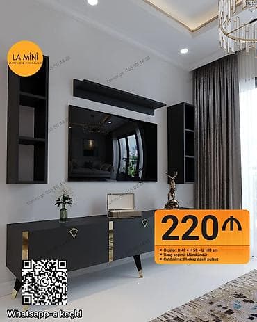 Düz TV altlığı, Polkalı