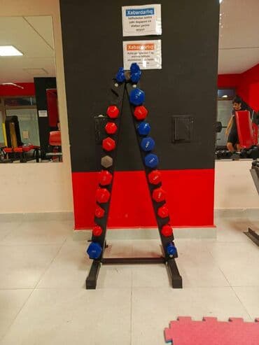 zal satılır: Təcili yarı qiymətinə Hazır İdman zalının içərisində yerləşən idman — 6