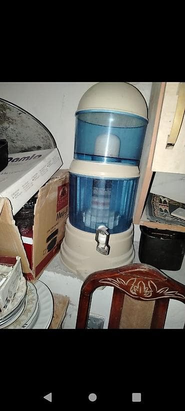 Dispenser Stolüstü, Su təmizləməsi ilə