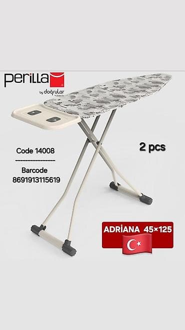 lovhe: Perilla by Doğrular ütü taxtası – Adriana modeli - Ölçü: 45 × 125 sm — 1