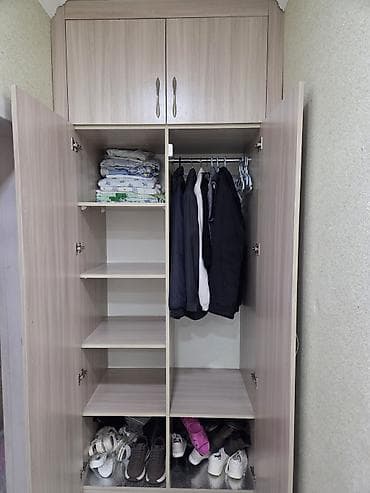 parca şkaflar: 4 qapılı, Digər rəng, Digər material, Açılan, Düz dolab — 7