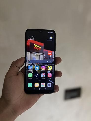 duymeli telfonlar: Redmi Note 7, 64 GB, rəng - Boz, Barmaq izi, Face ID — 4