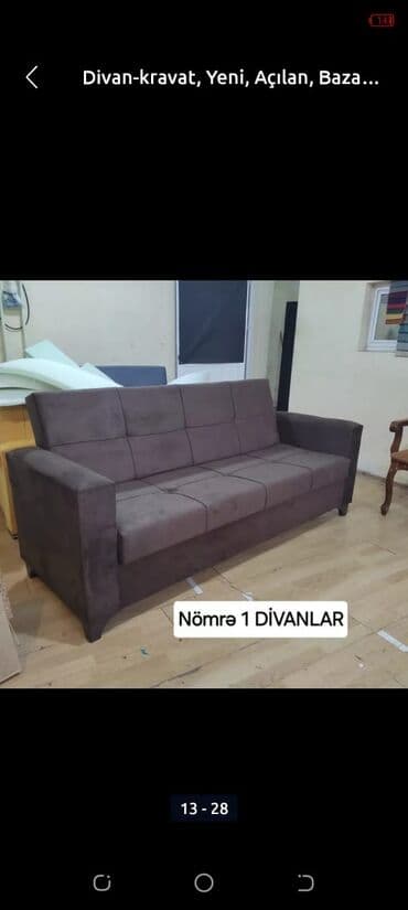 Qab-qacaq və mətbəx ləvazimatları: Divan, Yeni, Açılan, Bazalı, Parça, Ödənişli çatdırılma — 15