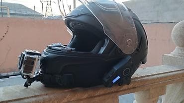 112 mator: Tecili satilir kaska ustunde kamera var 4k intercom FM + diger — 3