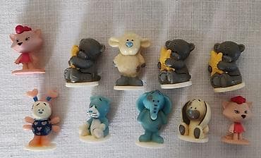 Uşaqlar üçün kiçik plastik fiqurlar dəsti - Mövzu: müxtəlif heyvan və