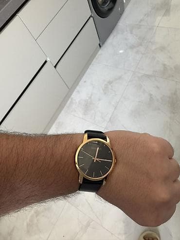 Сумки: Наручные часы, Calvin Klein, цвет - Черный — 2