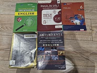 Kitablar və jurnallar: 👉 Ədəbiyyat + Riyaziyyat+Azərbaycan dili + İngilis dili kitabları — 8
