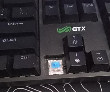 kontakt home klaviatura: GTX Viper tam ölçülü mexaniki klaviatura Blue switch gaming — 2