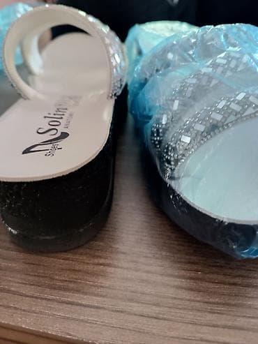 sendel: Solin Shoes qadın sandaleti – Anatomic model - Rəng: ağ/şampan — 1