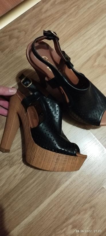 deri pencek: Ölçü: 38, rəng - Qara, Yeni — 4