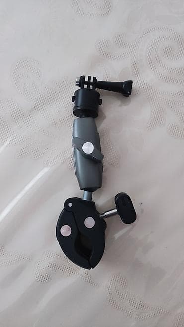 mikrafon şur: TELESIN universal sıxaclı qol – aksiya kameraları və avadanlıq üçün - — 1