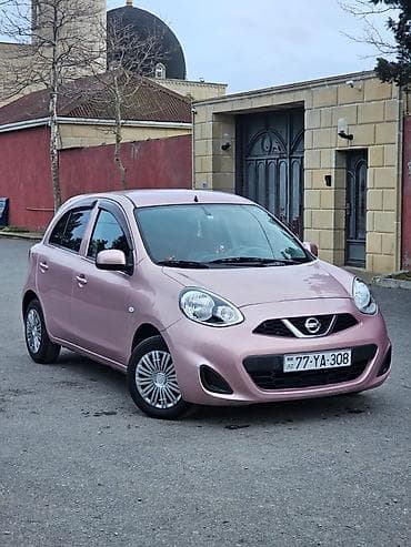 Nissan march 2016il Öz maşınımdır makler deyilem. Hazır kreditdedir — 2