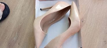женские босоножки на платформе: Qadın platforma sandal - Rəng: bej/nude tonları - Dizayn: Taxta/kork — 8