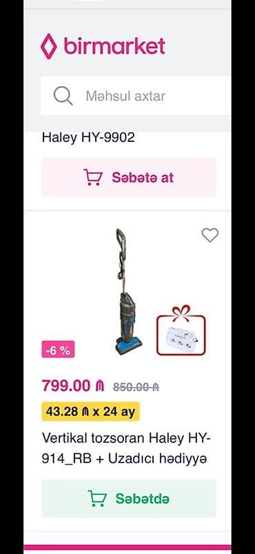 Стиральные машины: Haley HY-9902 vertikal tozsoran - Güc: 1500 W - Enerji sinfi: A+++ - — 2