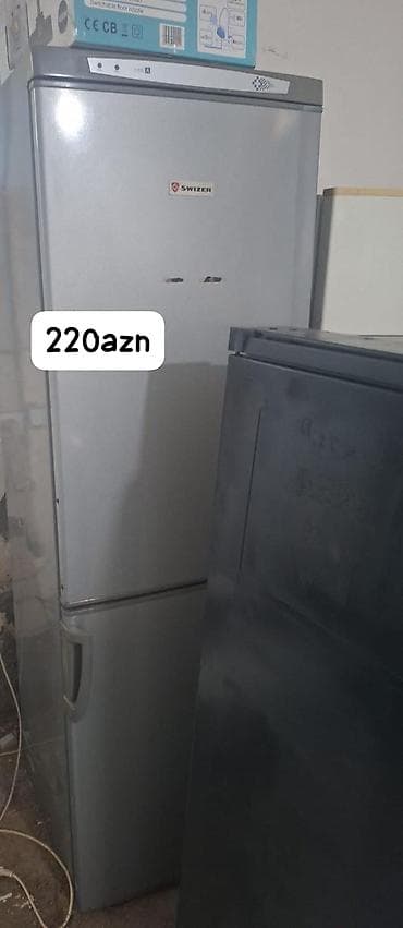 plyonka satisi: 2 qapılı Swizer Soyuducu Satılır, rəng - Boz — 1