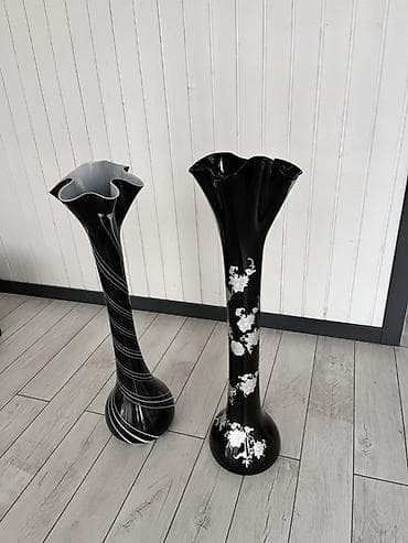 plastik gul qablari: Vaza dəsti — 1