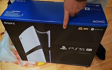 PS5 (Sony PlayStation 5): PS 5 PRO SATILIR 2 TB YADDASLA COX AZ ISTIFADE EDILIB 1 PULT VE — 5