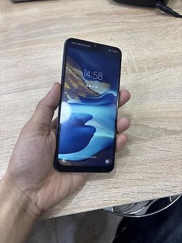 Mobil telefon və aksesuarlar: Samsung Galaxy A50, rəng - Mavi, Barmaq izi — 4