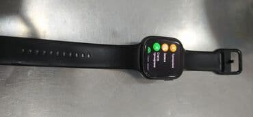 экран: Смарт часы, Сенсорный экран, цвет - Черный — 4