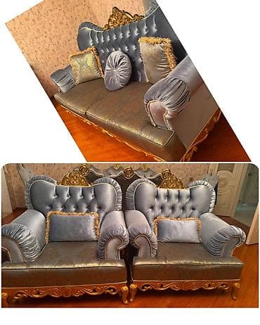 İşlənmiş, Divan, 2 kreslo
