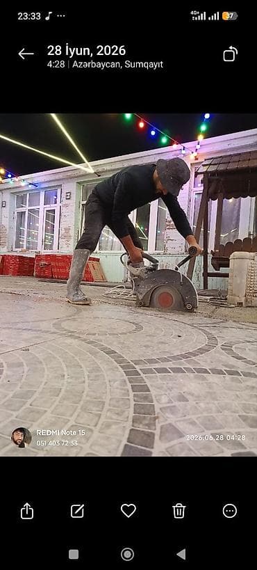 kompozit doseme: Beton kəsmə xidməti - Divar, döşəmə və tavanlarda dəqiq və səliqəli — 9
