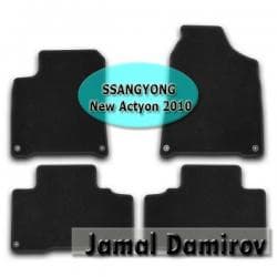 NOVLINE SSANGYONG New Actyon 2010 ucun kovrolit ayaqaltilar