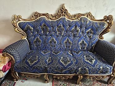 kral mebel: Klassik divan, Divan, Bazasız, Açılmayan — 1