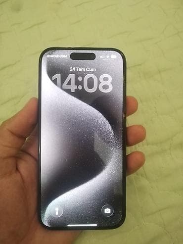 Elektronika: IPhone 15 Pro, 128 GB, Qara, Face ID — 2