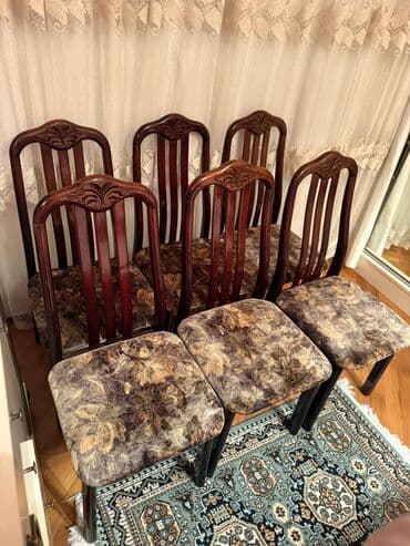 ofis kreslo satisi: Qonaq otağı üçün, İşlənmiş, Qatlanmayan, Stul — 3