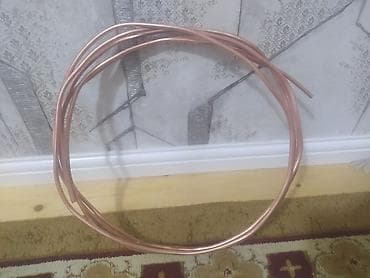 aboy topdan satisi: 6mm lik mis boru. istifadə edilməyib, izoliyasiyasıda var. uzunluğu — 3