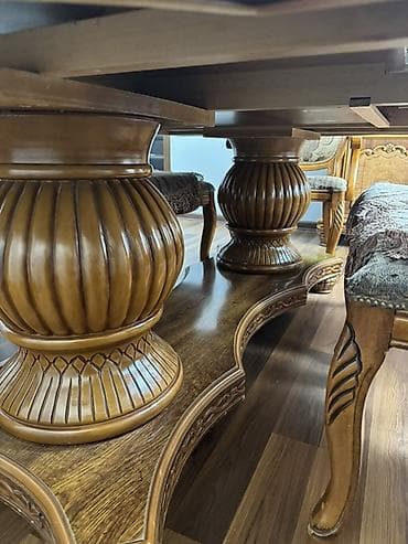 Qonaq otağı üçün, Oval masa, 6 stul lalafo.az -da Qonaq otağı üçün, Oval masa, 6 stul