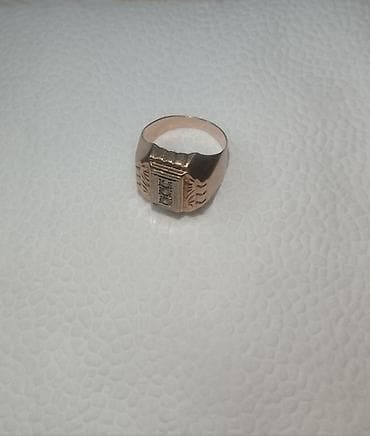 kişi qızıl üzük: Üzük, Sarı qızıl, 583 Əyar — 2