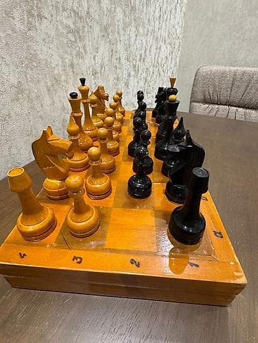 Шахматы: Məhsul: Taxta şahmat dəstləri (bir neçə fərqli model) 2 ci sekil. - — 9