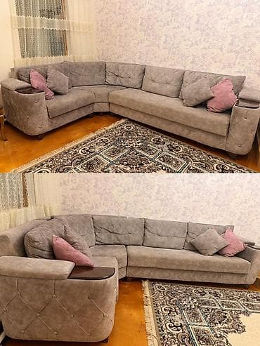 İşlənmiş, Künc divan, Divan, Bazalı, Açılmayan — 1