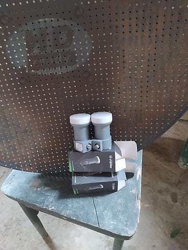 Yupiter perforasiyalı peyk antenası və 2 ədəd LNB komplekti - Brend