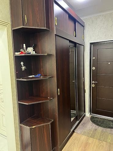 dekor agaclar: Klassik dəst mebel – vitrin şkafı, bufet-güzgü və dəhliz üçün dolab - — 4