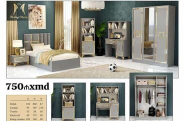 yatağ desdi: Təknəfərlik çarpayı — 1