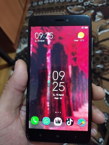 hava telefonu: Redmi Note 4, 16 GB, rəng - Qara, Barmaq izi — 1