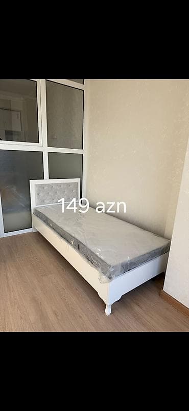 tək matraslar: Tək nəfərlik çarpayılar – 149 AZN - Ölçü: standart tək nəfərlik — 1
