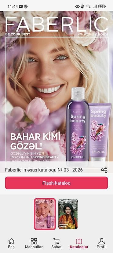 FABERLIC – Rəsmi kosmetika kataloqları (mobil tətbiqdən