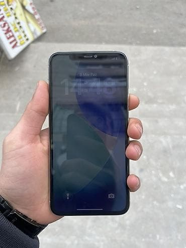 a03 ikinci el: IPhone 11 Pro Max, 64 GB, Ağ, Simsiz şarj, Zəmanət, Face ID — 3