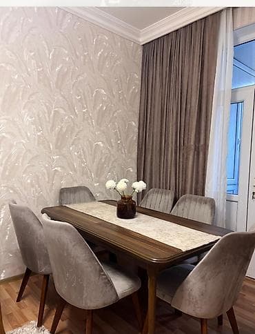 divan satisi ucuz: Açılmayan, Dördbucaq masa, 6 stul — 1