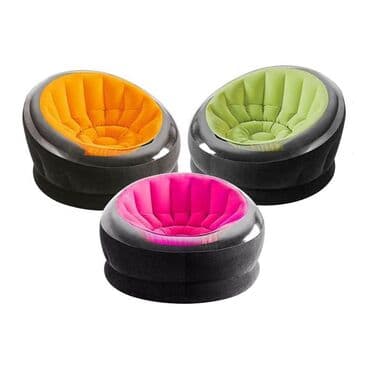 Ev üçün digər mebel: Intex 68582 ( 1,12m * 1,09m * 69cm) Надувное кресло "Intex Empire — 5