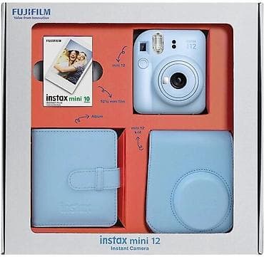 z6 mini: FUJIFILM Instax Mini 12 Instant Camera dəst Məzmun: - Instax Mini 12 — 1