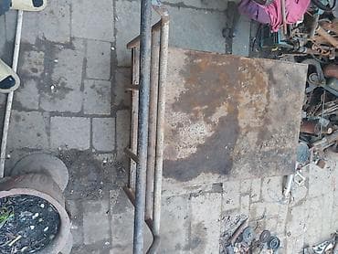 maşın araba: Metal yük daşıma arabası (sənaye tipli) - Tamamilə metal — 3