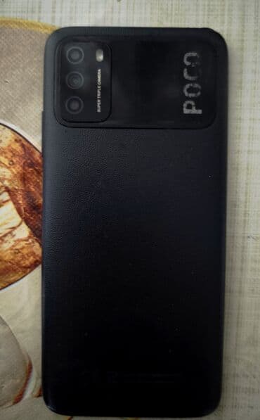 iphone 14 pri: Poco M3, 128 GB, rəng - Qara, Barmaq izi — 3