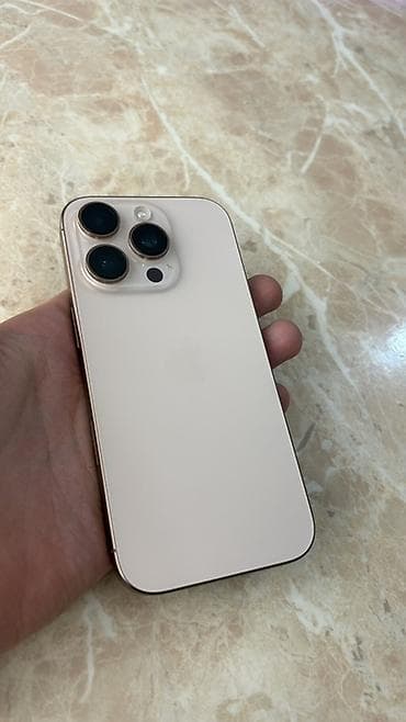 iphone 17 pro silver: IPhone 16 Pro, 256 GB, Qızılı, Face ID — 4