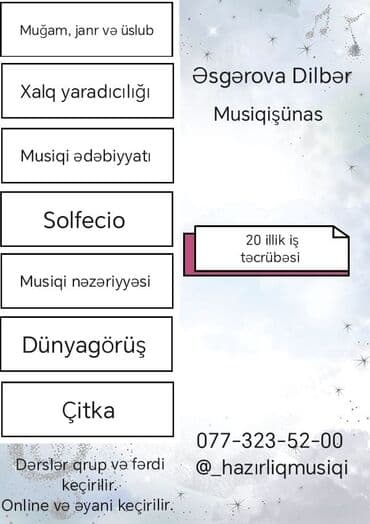 лучшие репетиторы по математике в баку: Repetitor, Azərbaycan dili, İmtahanlara hazırlıq, Abituriyent hazırlığı — 3
