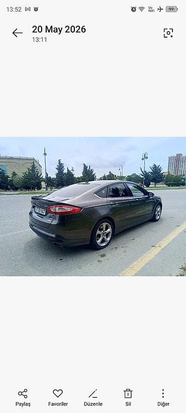 kia rio diffuser: Ford Fusion (sedan) – tünd boz rəng - Güclü və qənaətcil benzin — 3