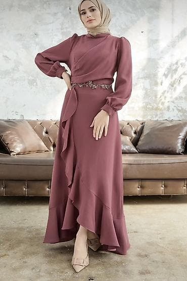 rm butik instagram: Yenidir ✅ 42 ölçü - Qadınlar üçün uzun, zərif abaya/tunik tipli paltar — 1